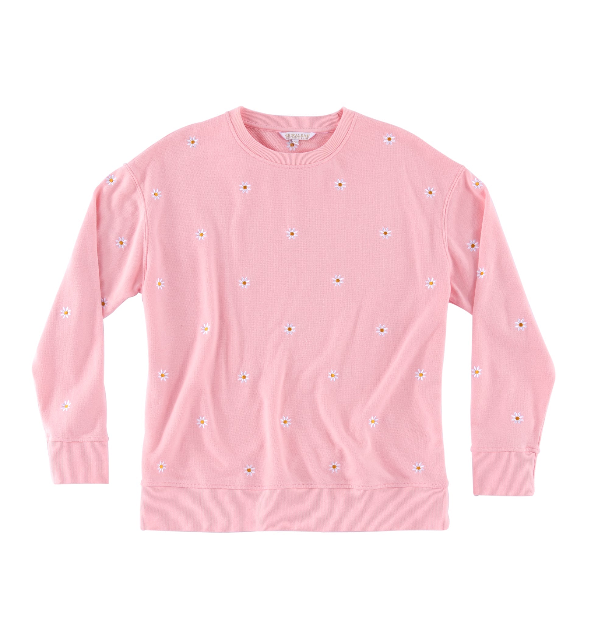 Shiraleah Assorted Set of 6 Daisy Sweatshirts, Pink