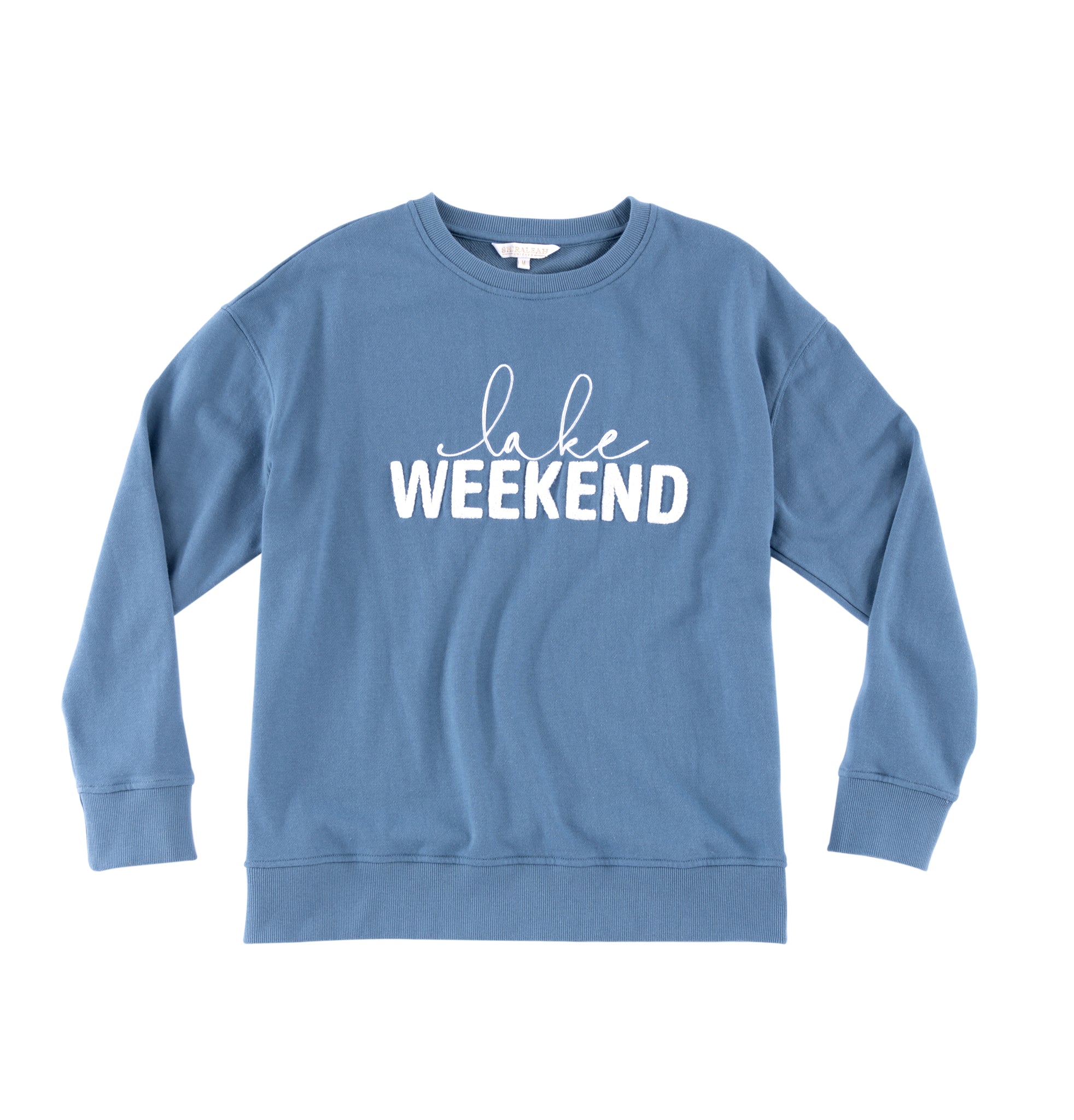 Shiraleah Assorted Set of 6 "Lake Weekend" Sweatshirts, Blue