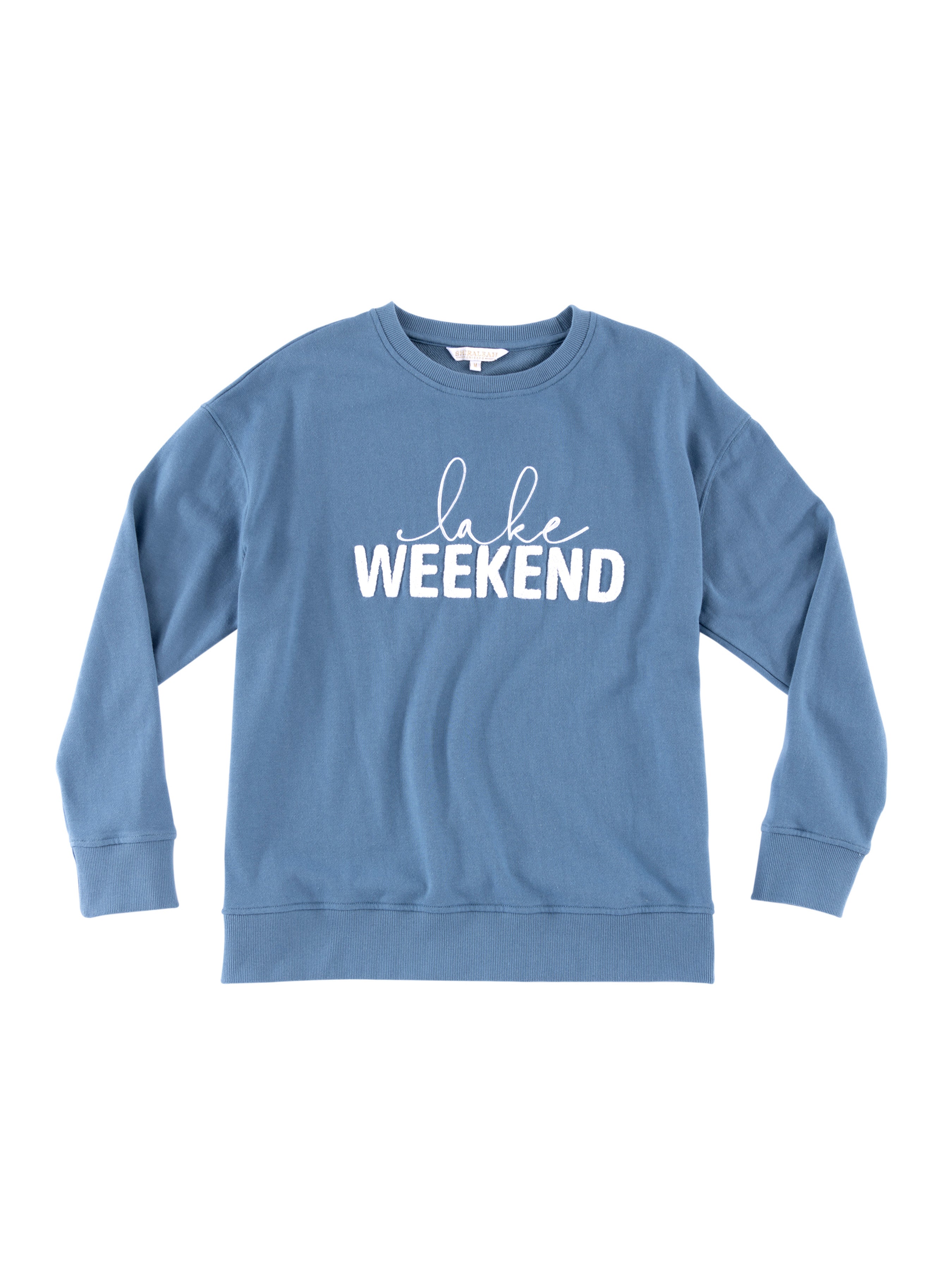 Shiraleah Assorted Set of 6 "Lake Weekend" Sweatshirts, Blue