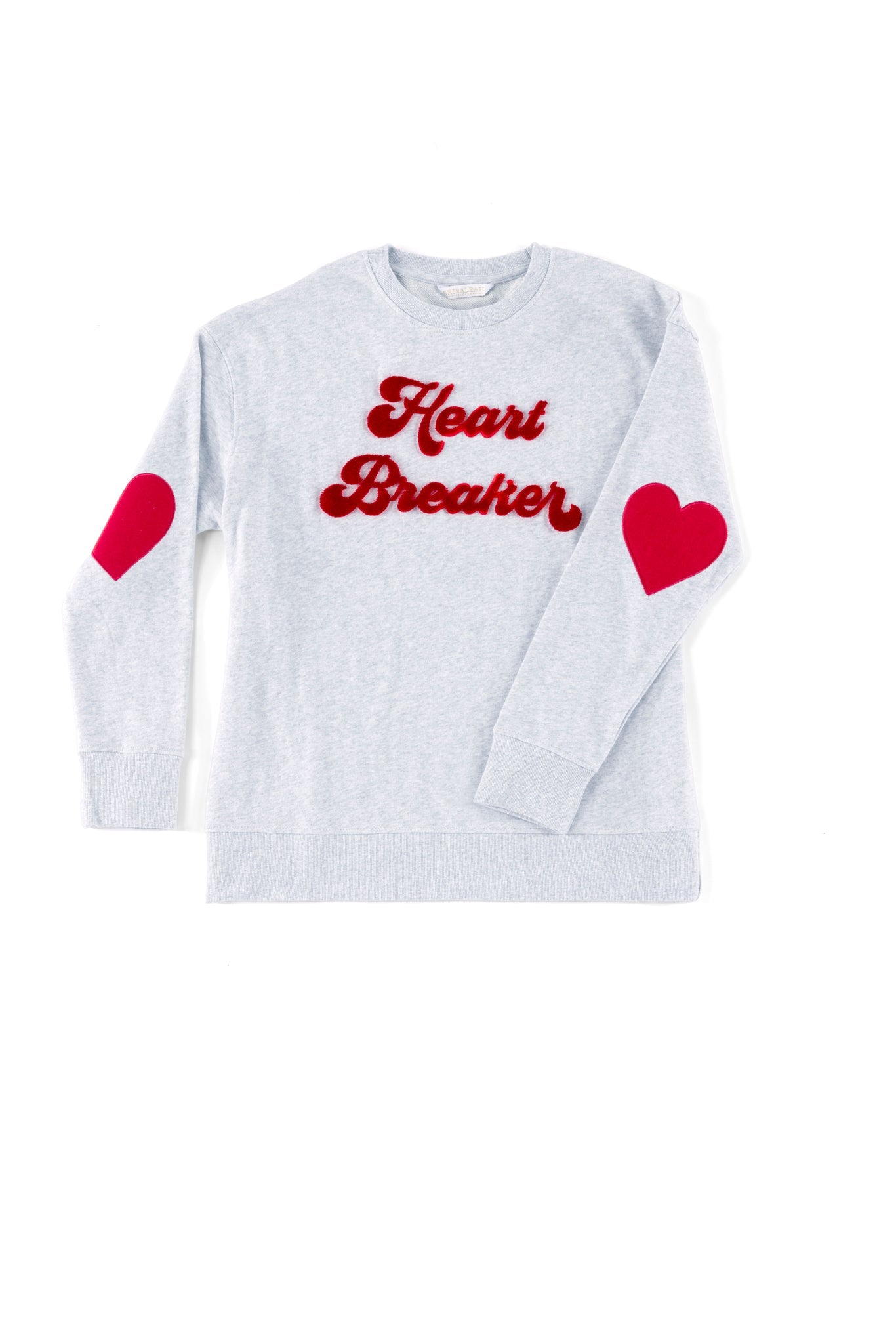 Shiraleah "Heart Breaker" Sweatshirt, Grey