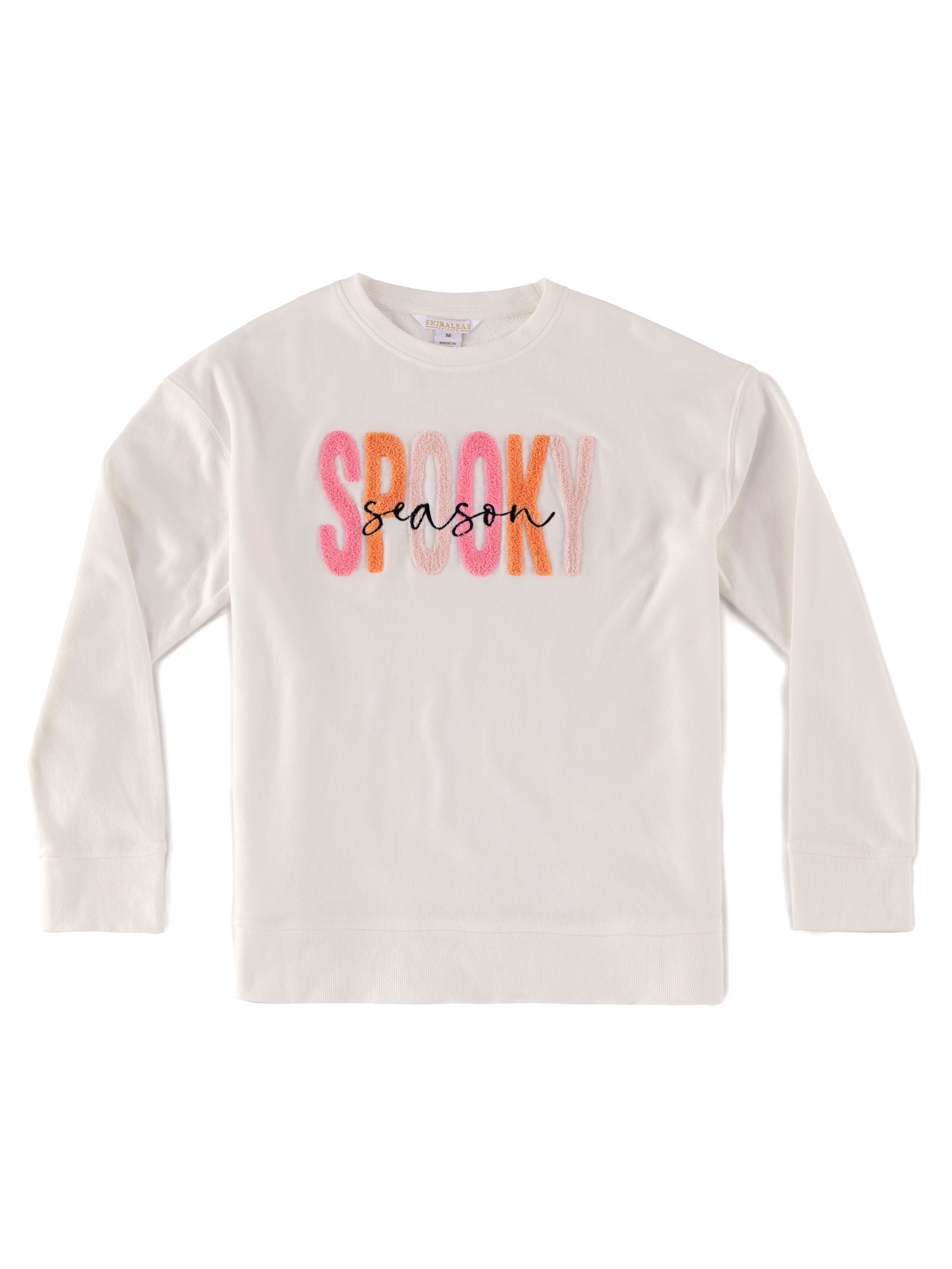 Shiraleah "Spooky Season" Sweatshirt, Ivory IVORY / SMALL