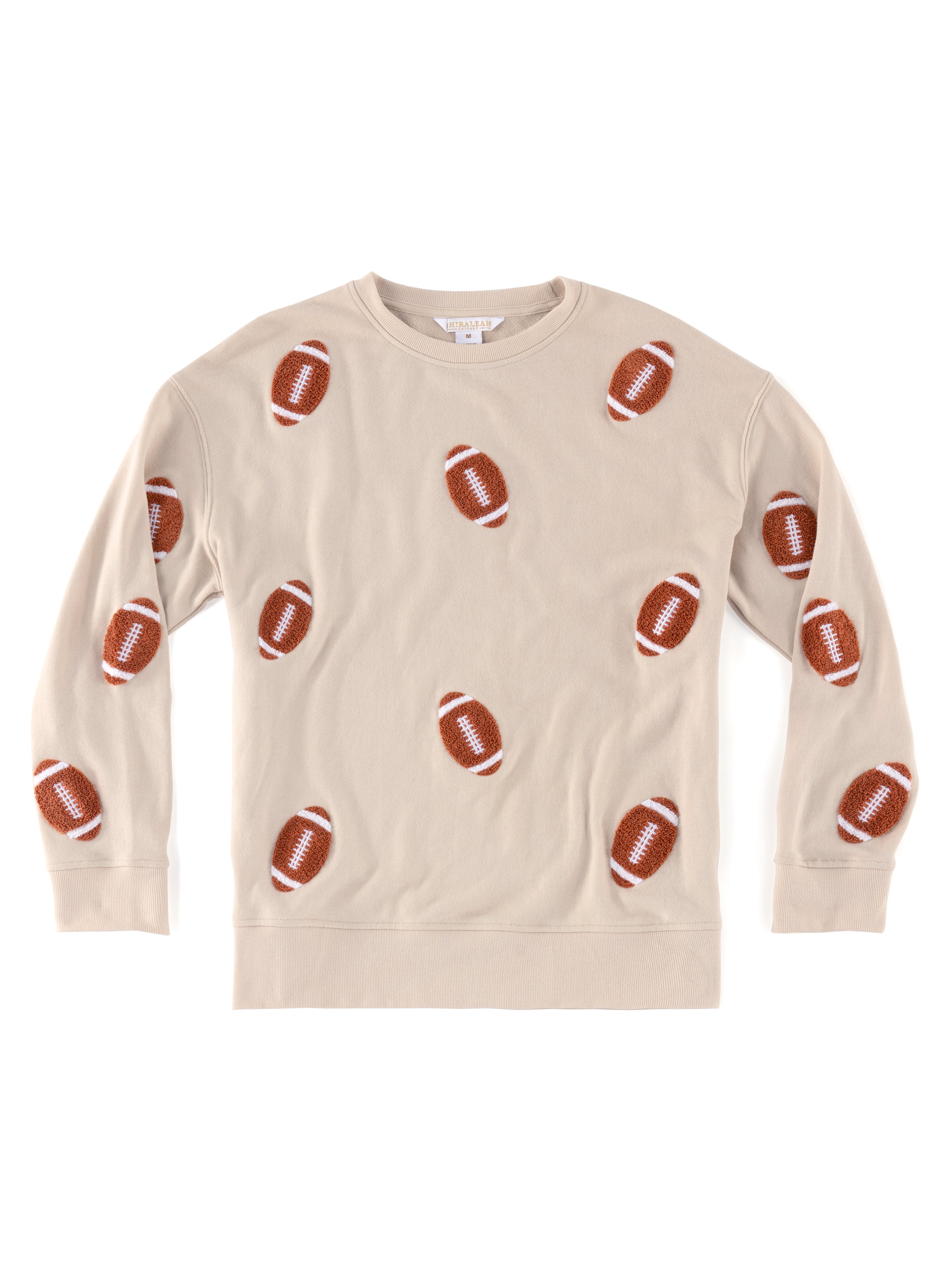 Shiraleah Football Sweatshirt, Putty PUTTY / SMALL