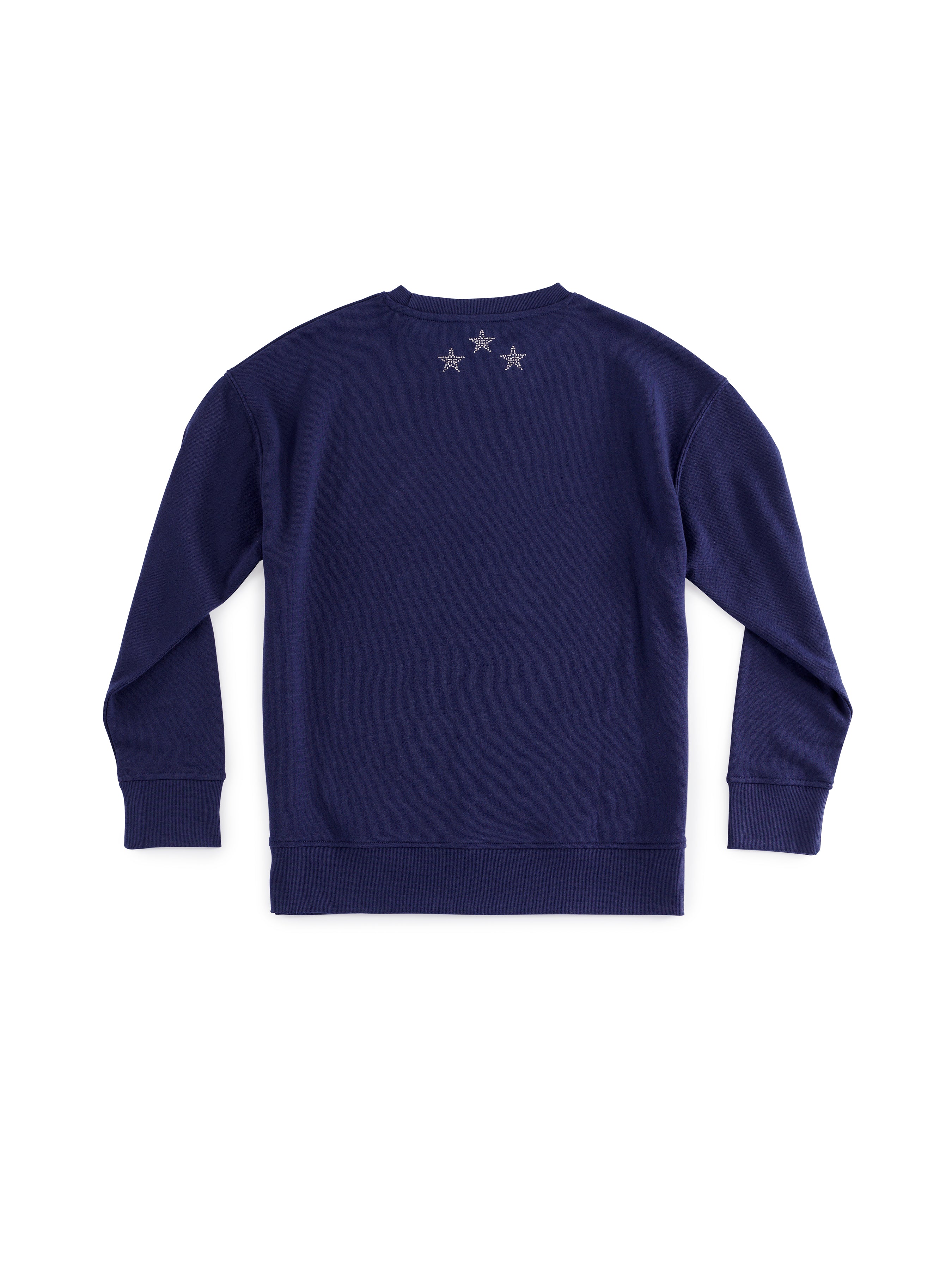 Shiraleah Star Sweatshirt, Navy EXTRA LARGE