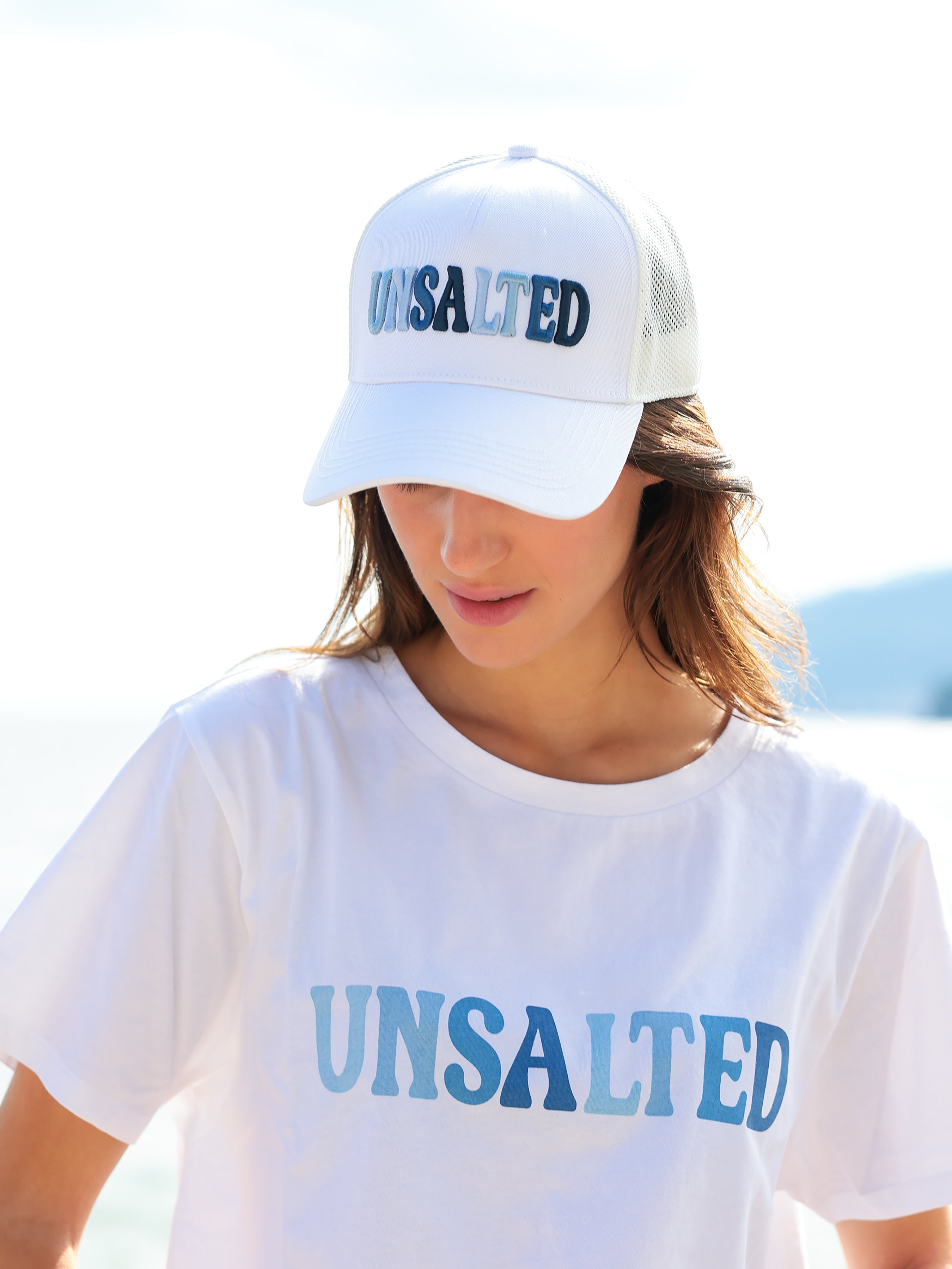 Shiraleah "Unsalted" T-Shirt, White