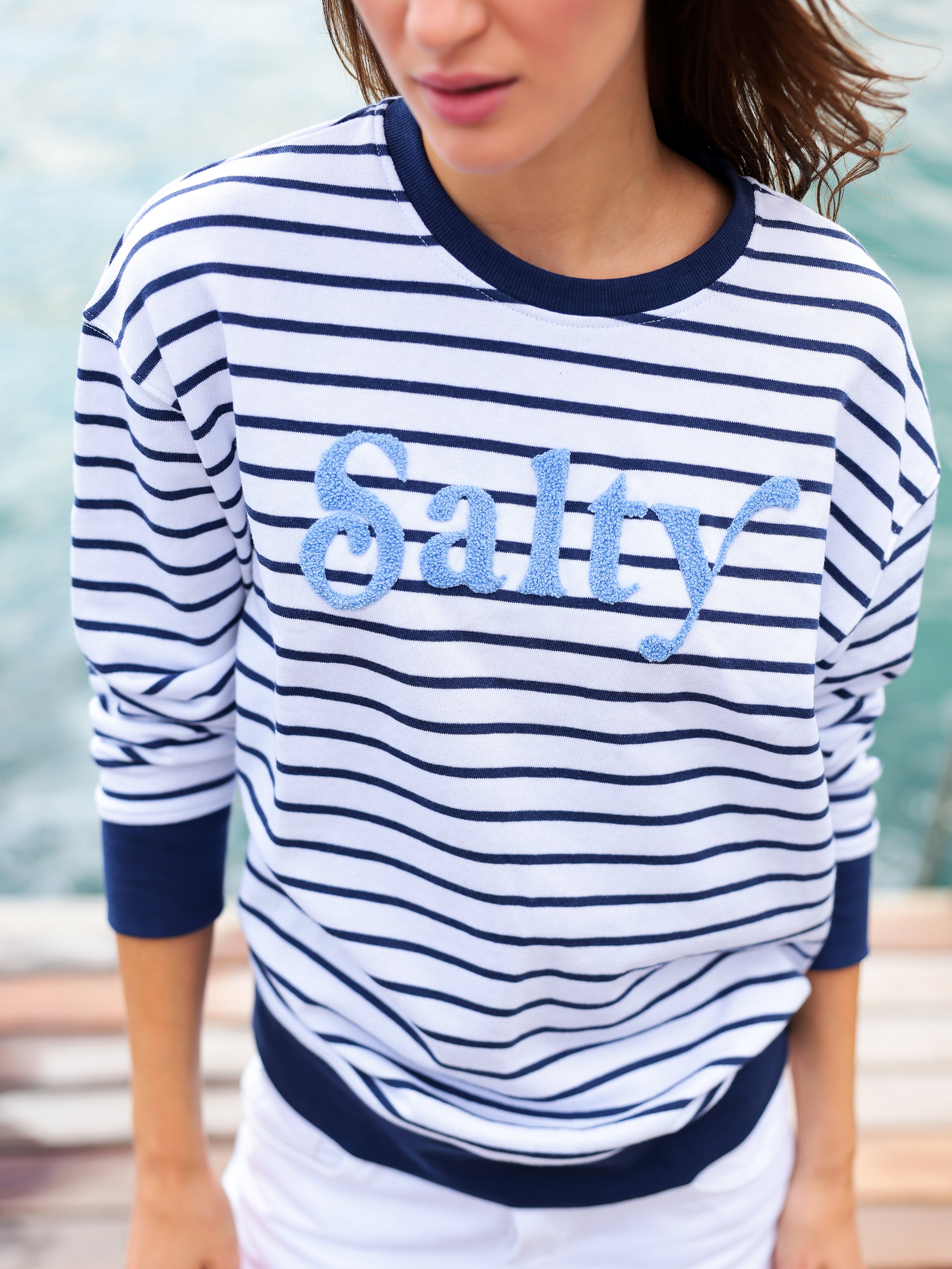 Shiraleah "Salty" Sweatshirt, Navy