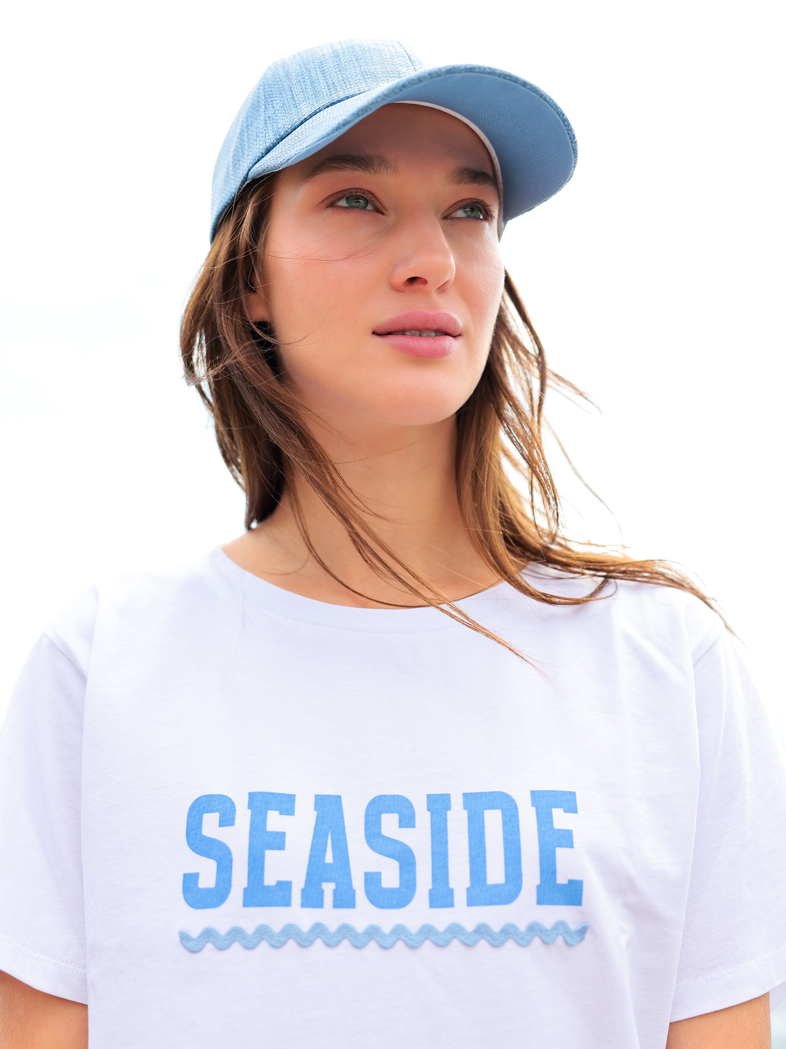 Shiraleah "Seaside" T-Shirt, White