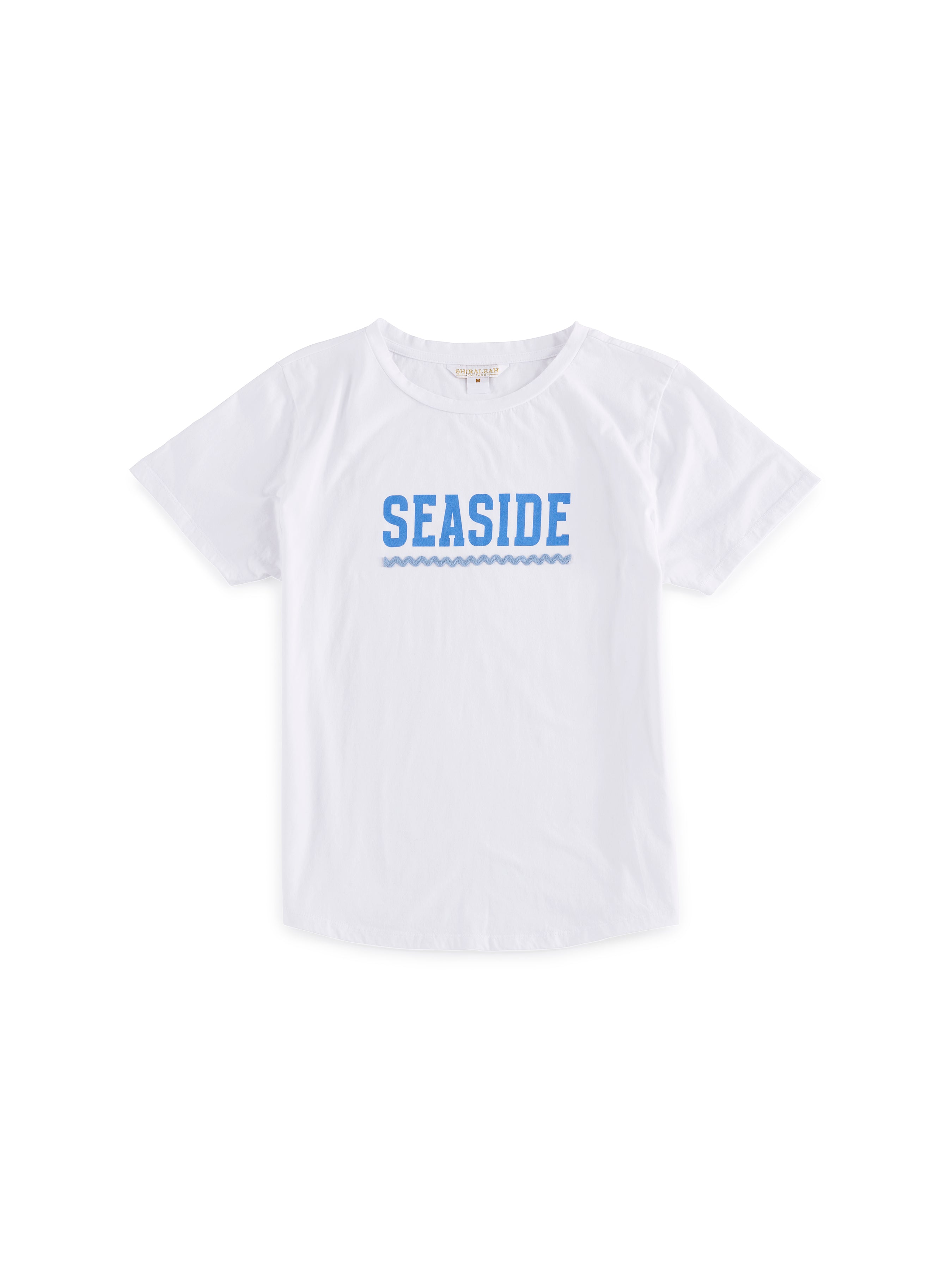 Shiraleah Assorted Set of 6 "Seaside" T-Shirt, White