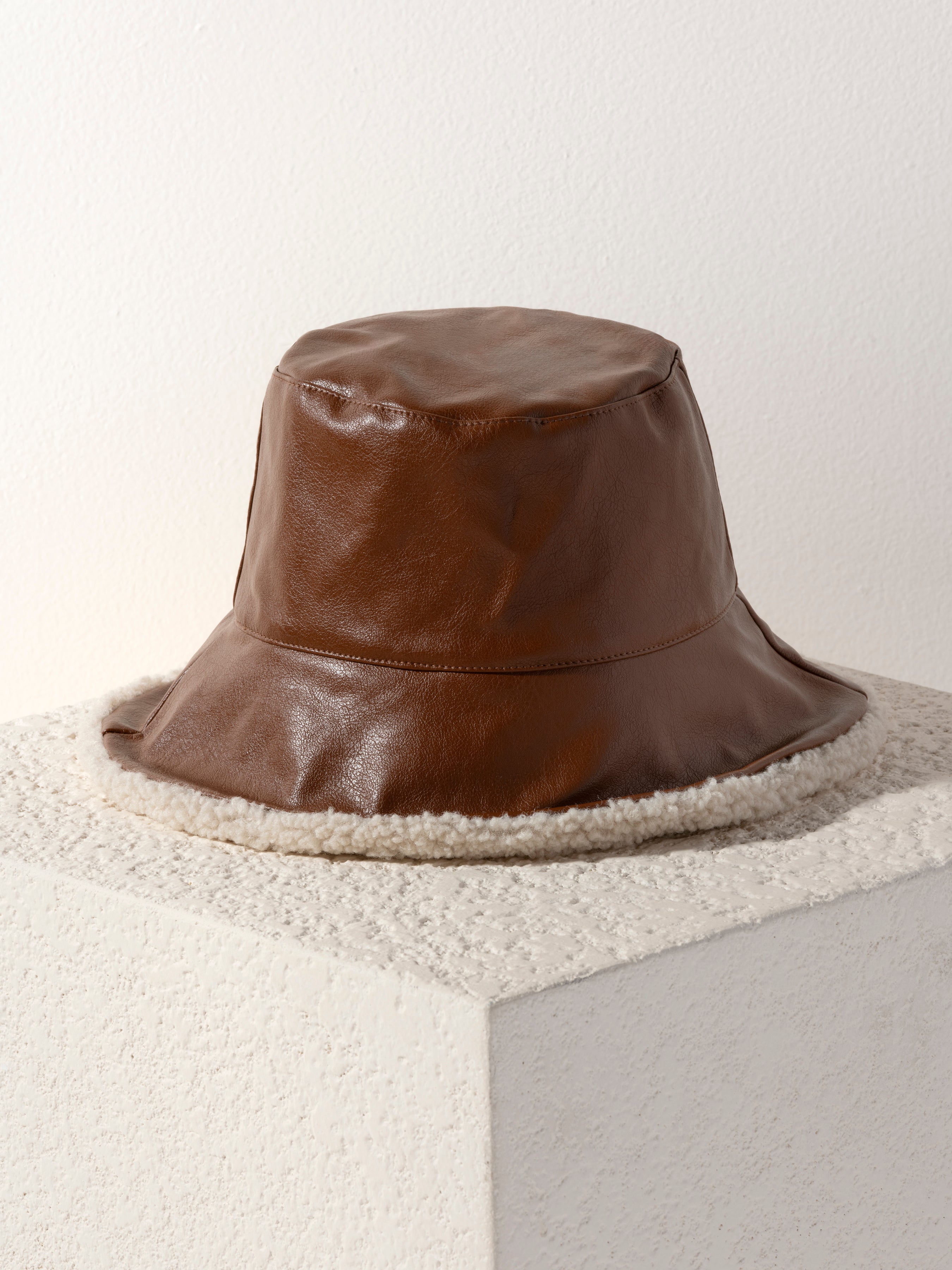 Shiraleah Marta Bucket Hat, Brown