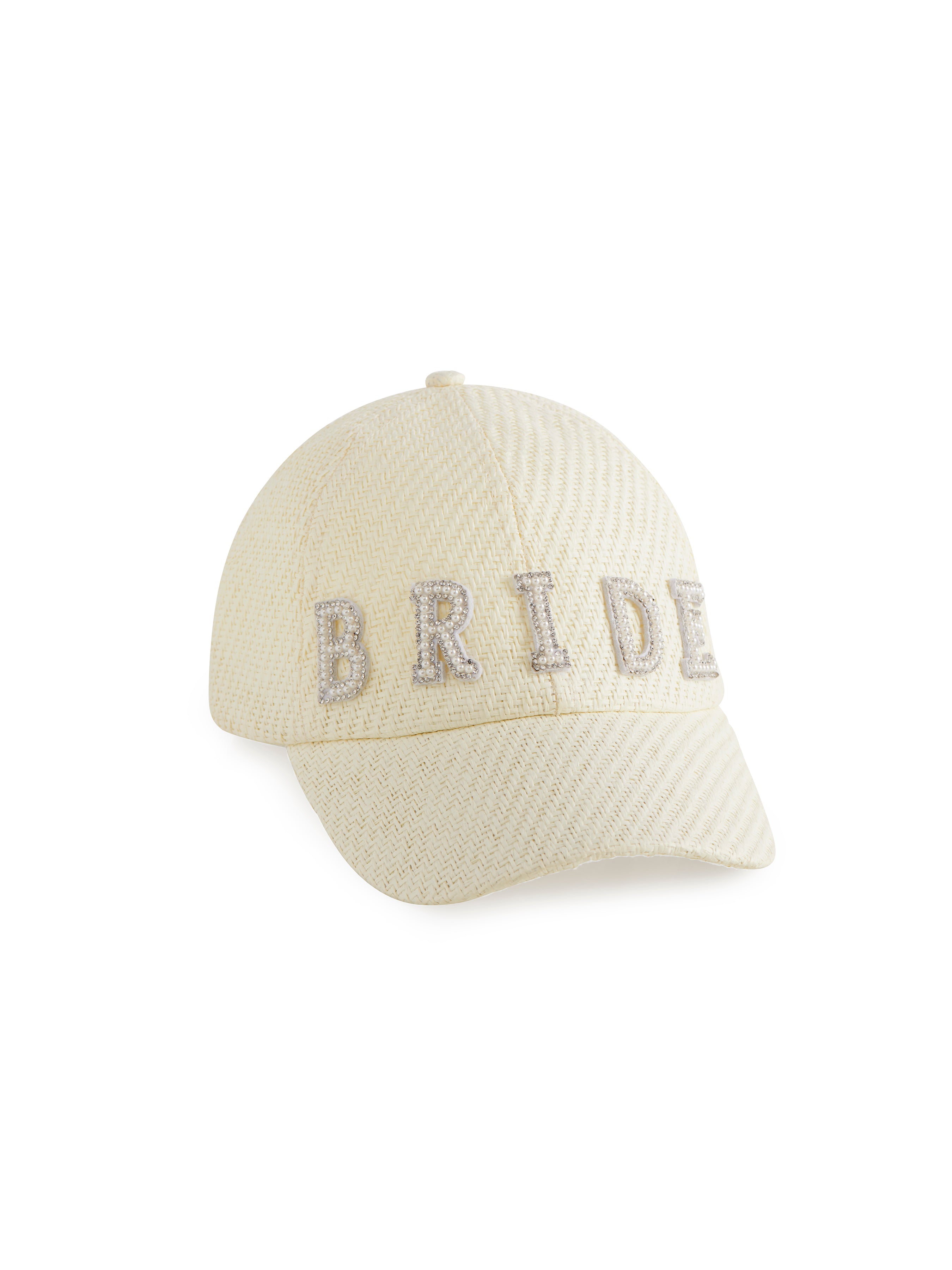 Shiraleah "Bride" Ball Cap, Ivory