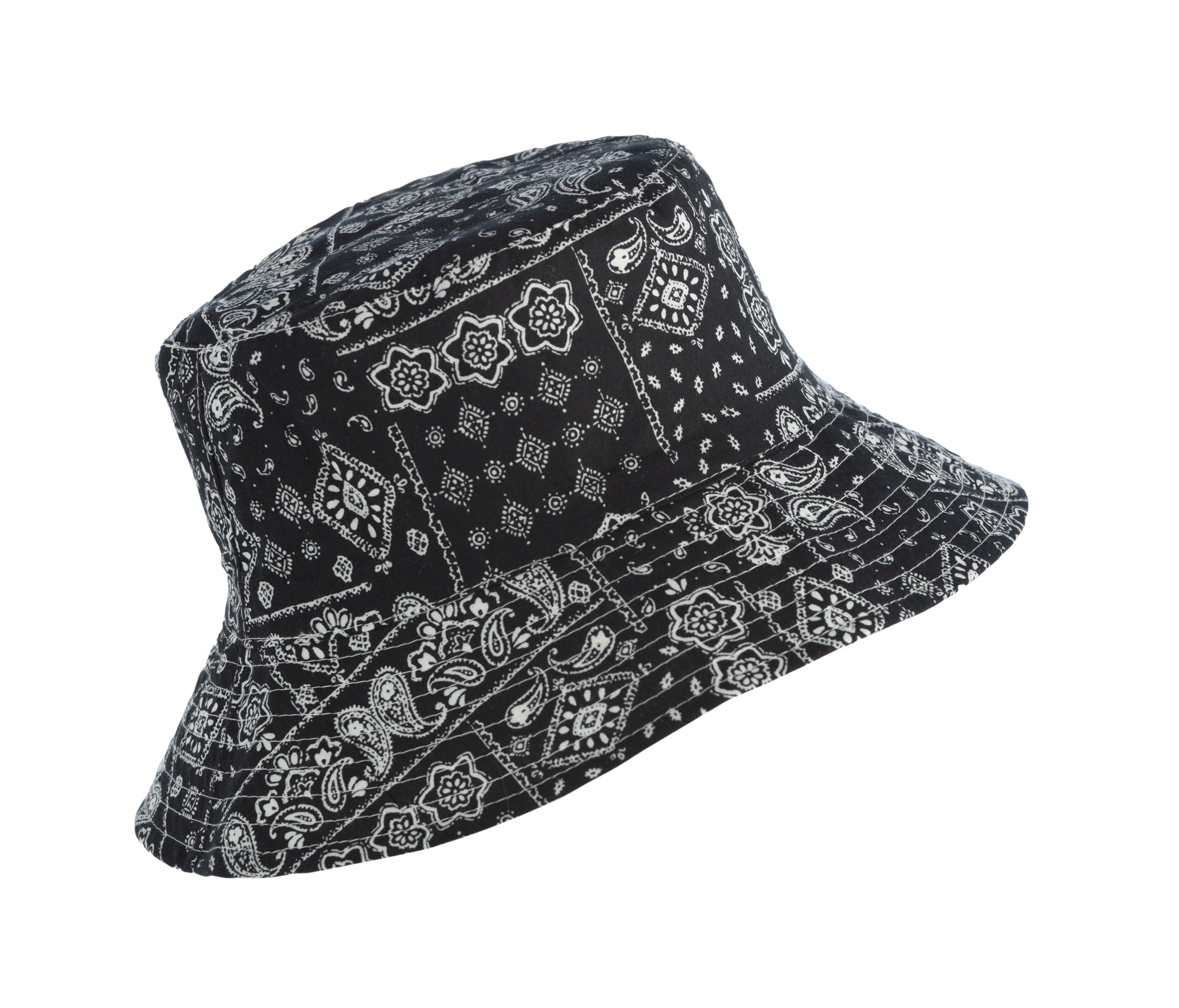 Shiraleah Dallas Reversible Bucket Hat, Black - FINAL SALE ONLY