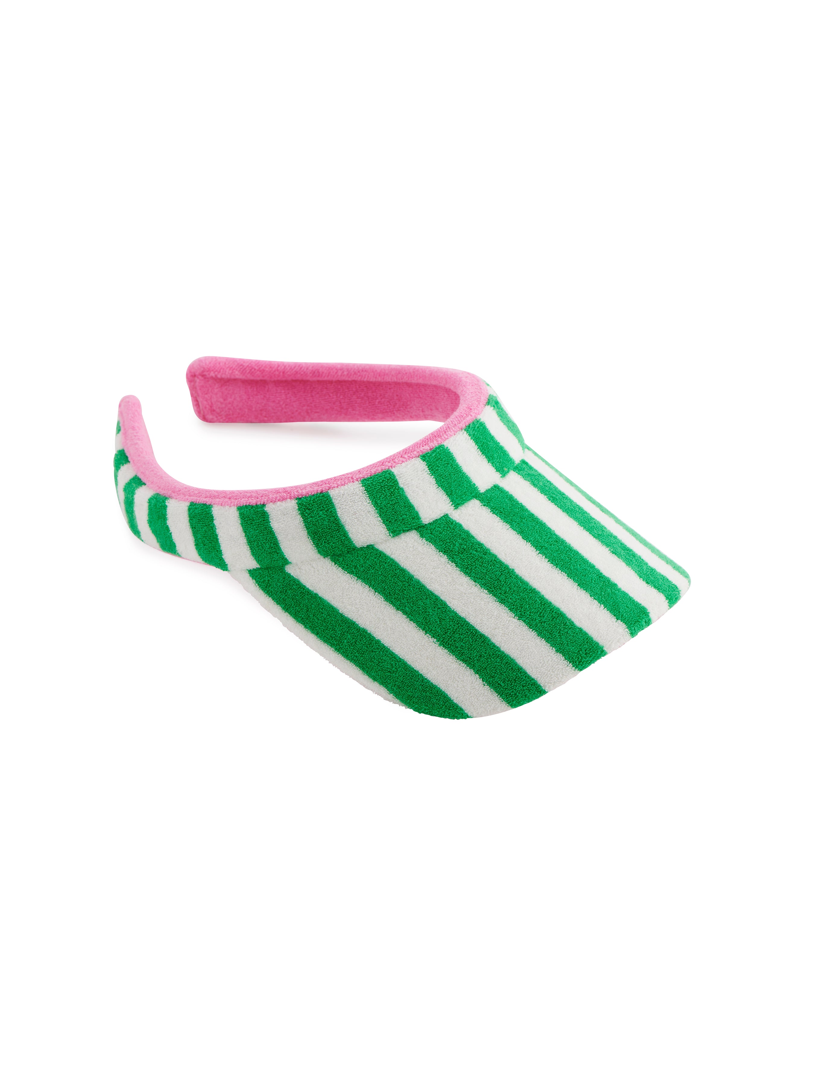 Shiraleah Cabana Stripe Visor GREEN