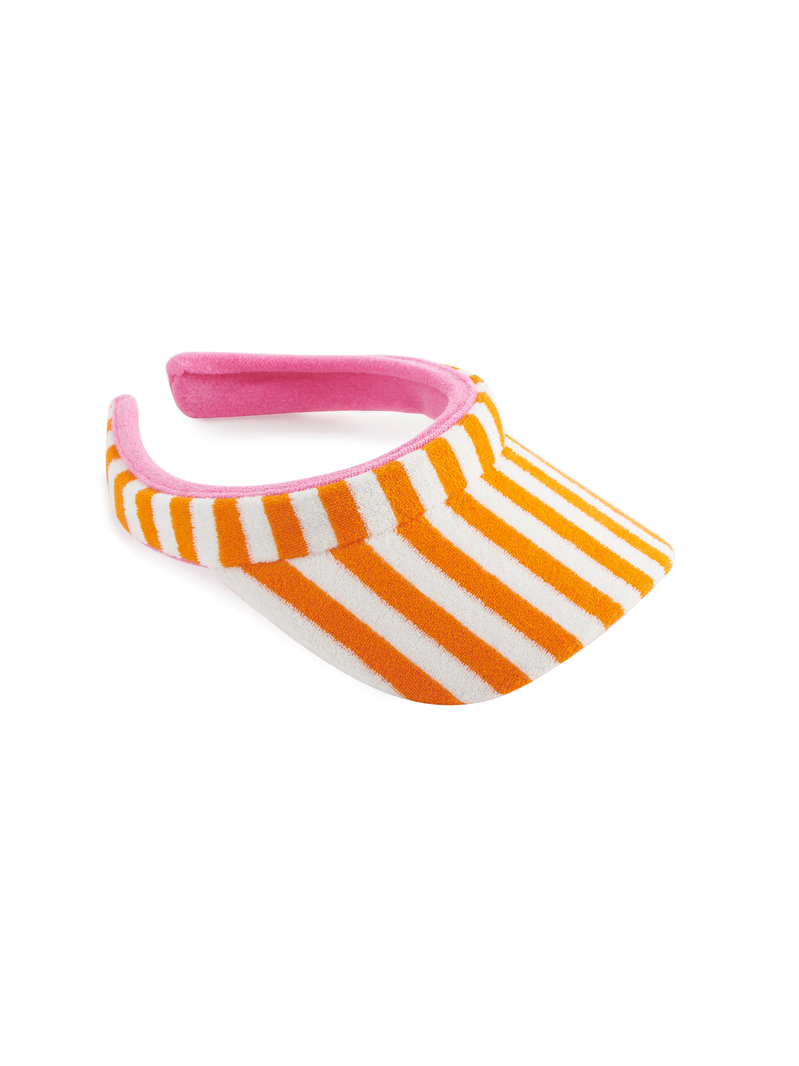 Shiraleah Cabana Stripe Visor ORANGE