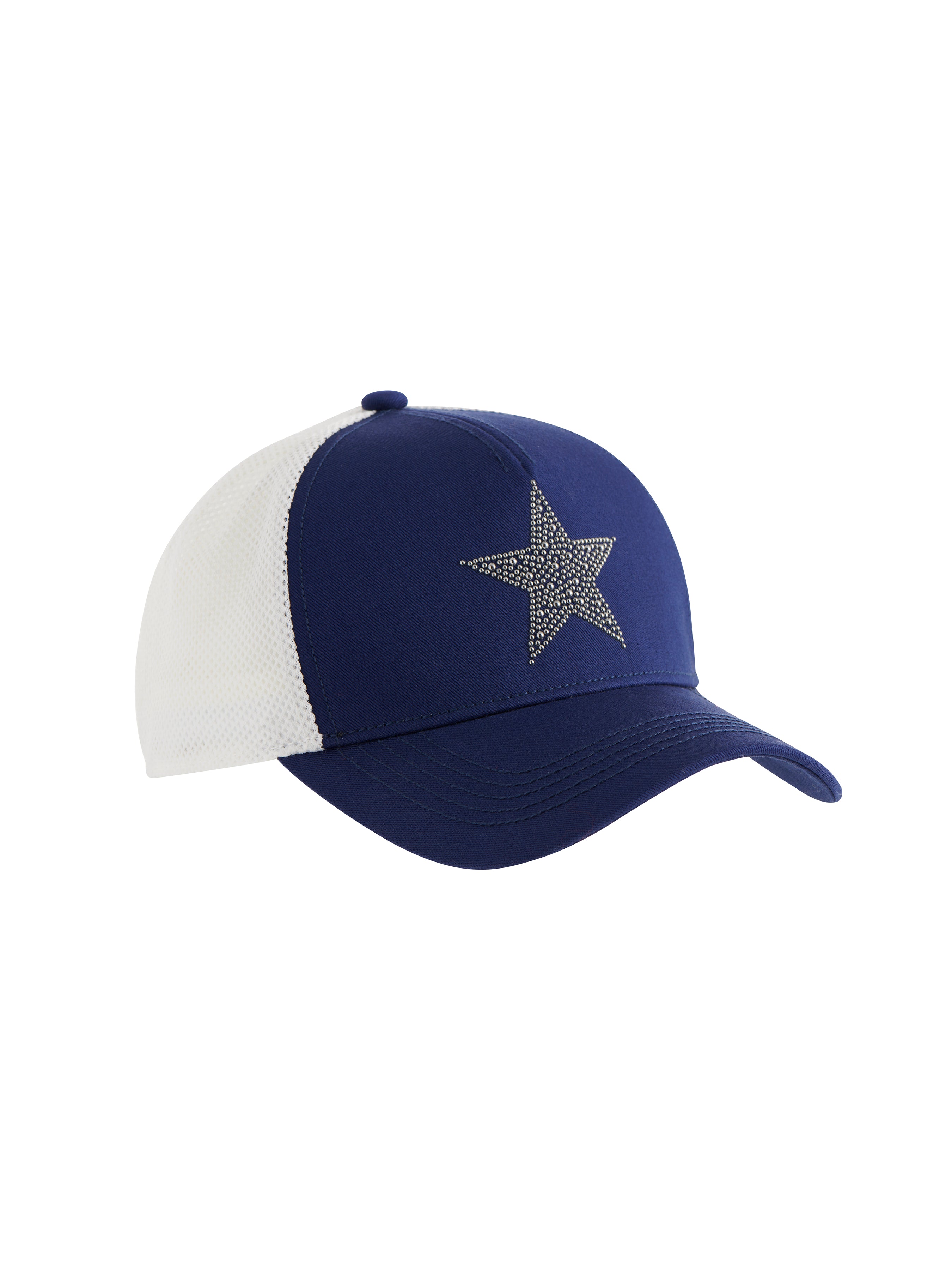 Shiraleah Star Trucker Hat, Navy