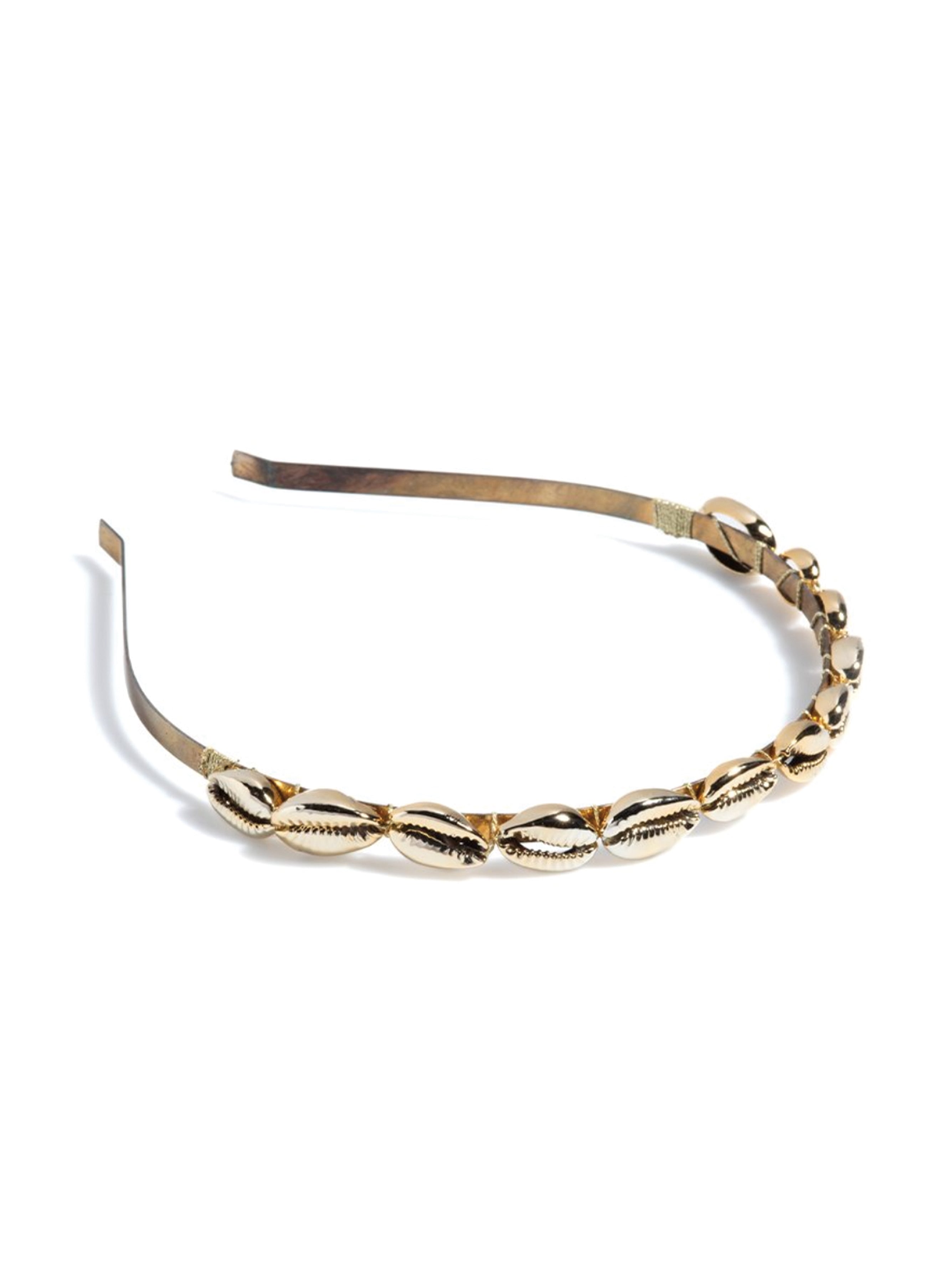 Shiraleah Shell Headband, Gold - FINAL SALE ONLY