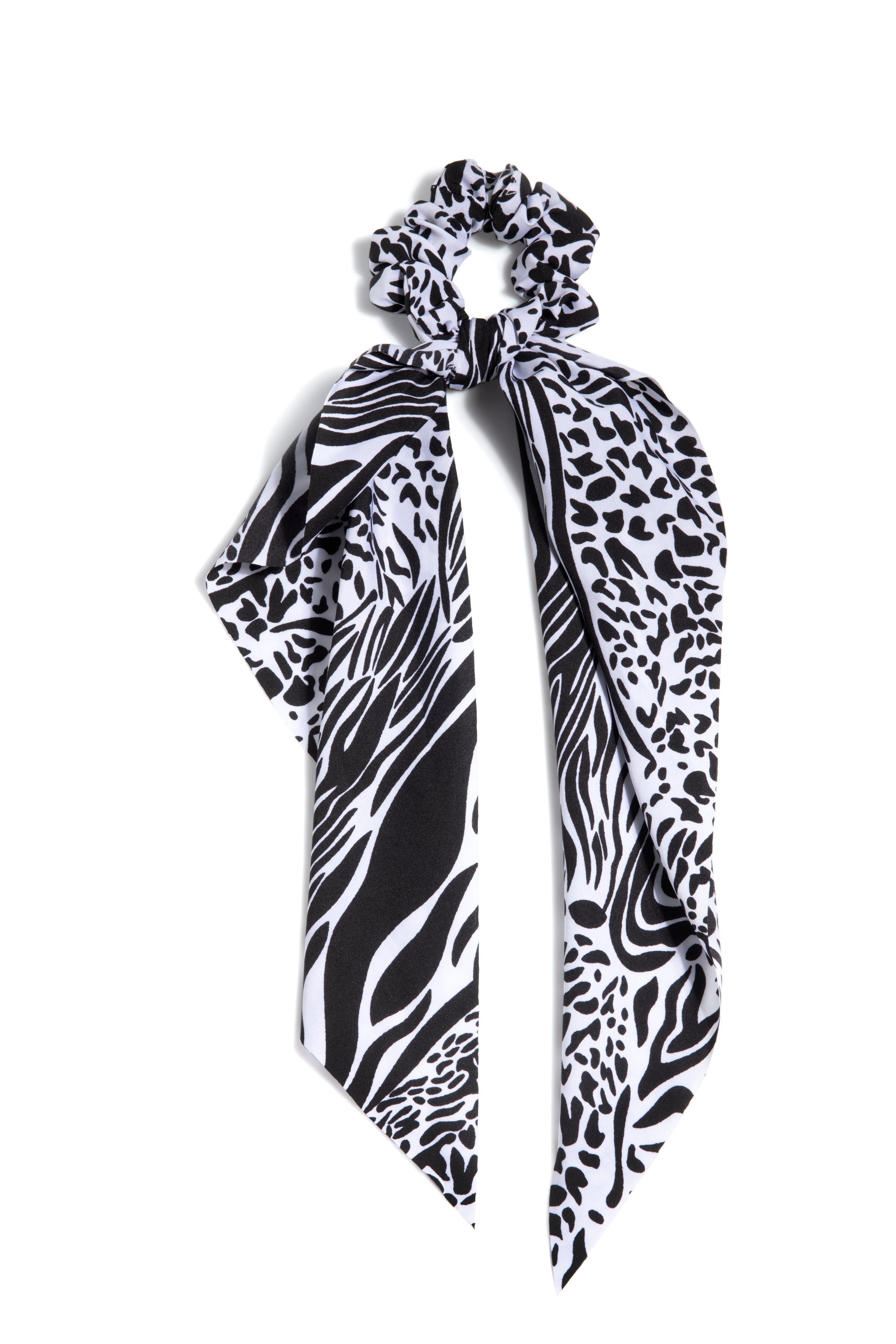 Shiraleah Set of 2 Animal Print Scarf Hair Pony, Multi - FINAL SALE ONLY