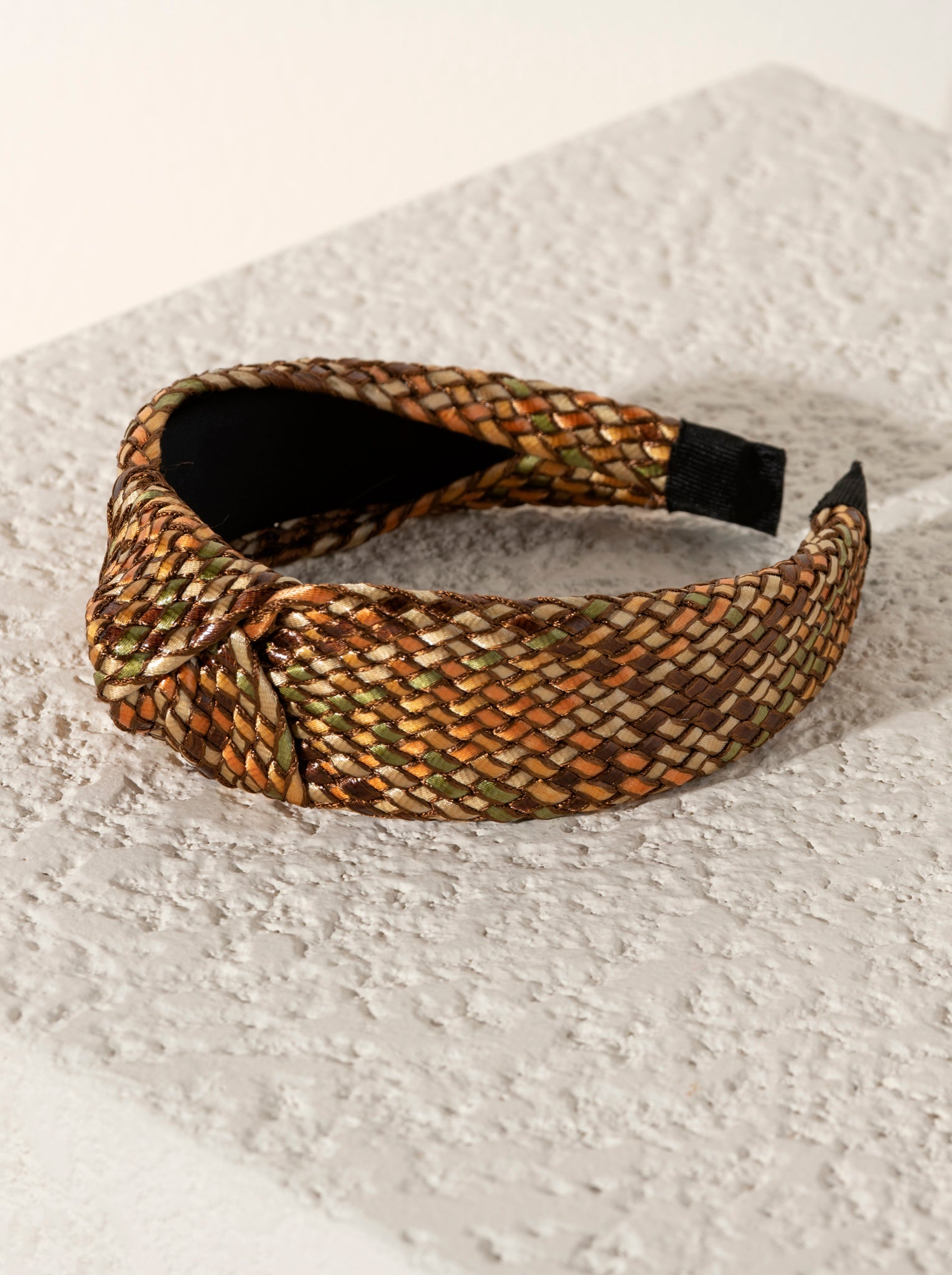 Shiraleah Knotted Woven Headband, Multi - FINAL SALE ONLY