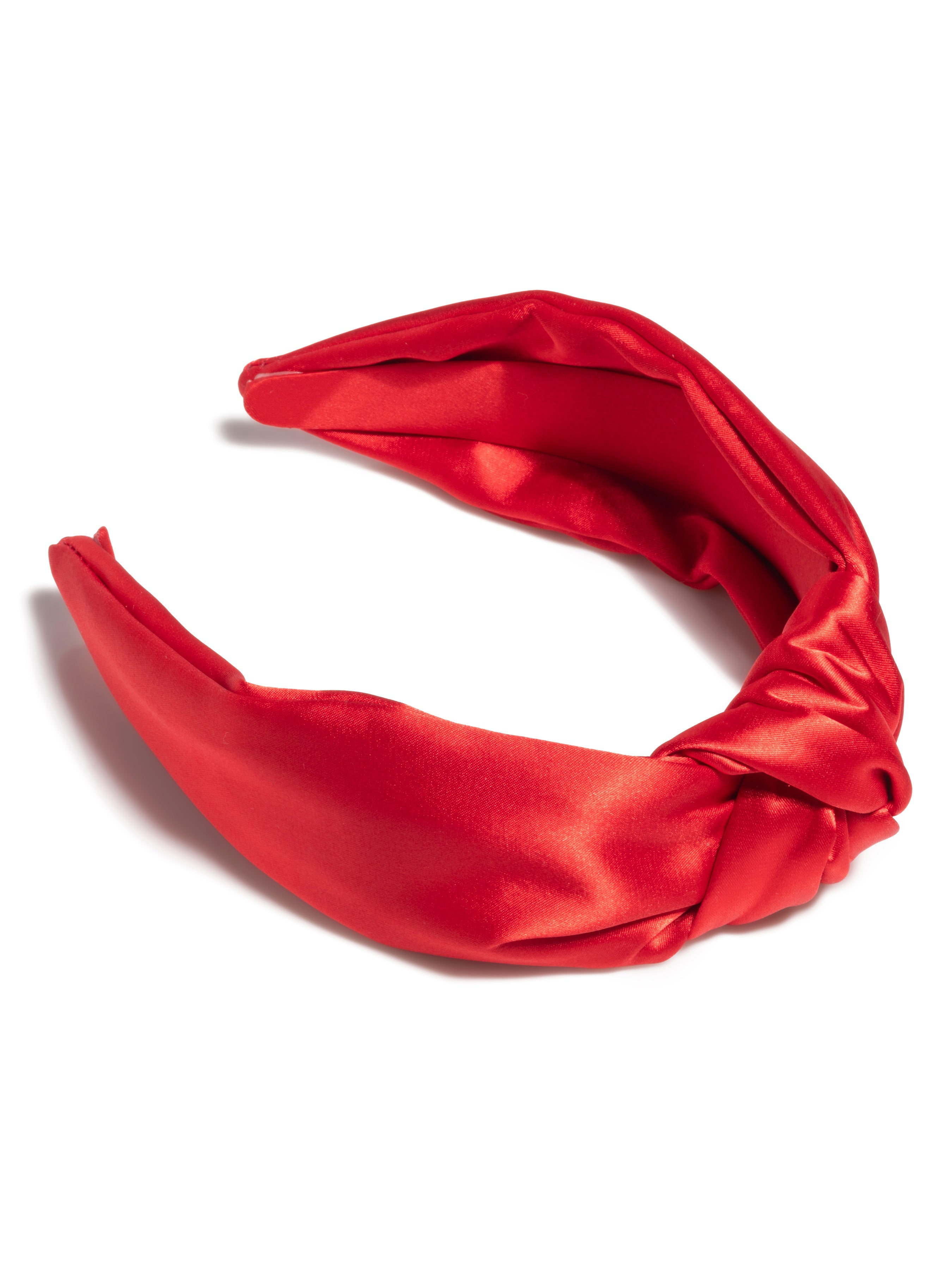 Shiraleah Satin Knotted Headband, Red