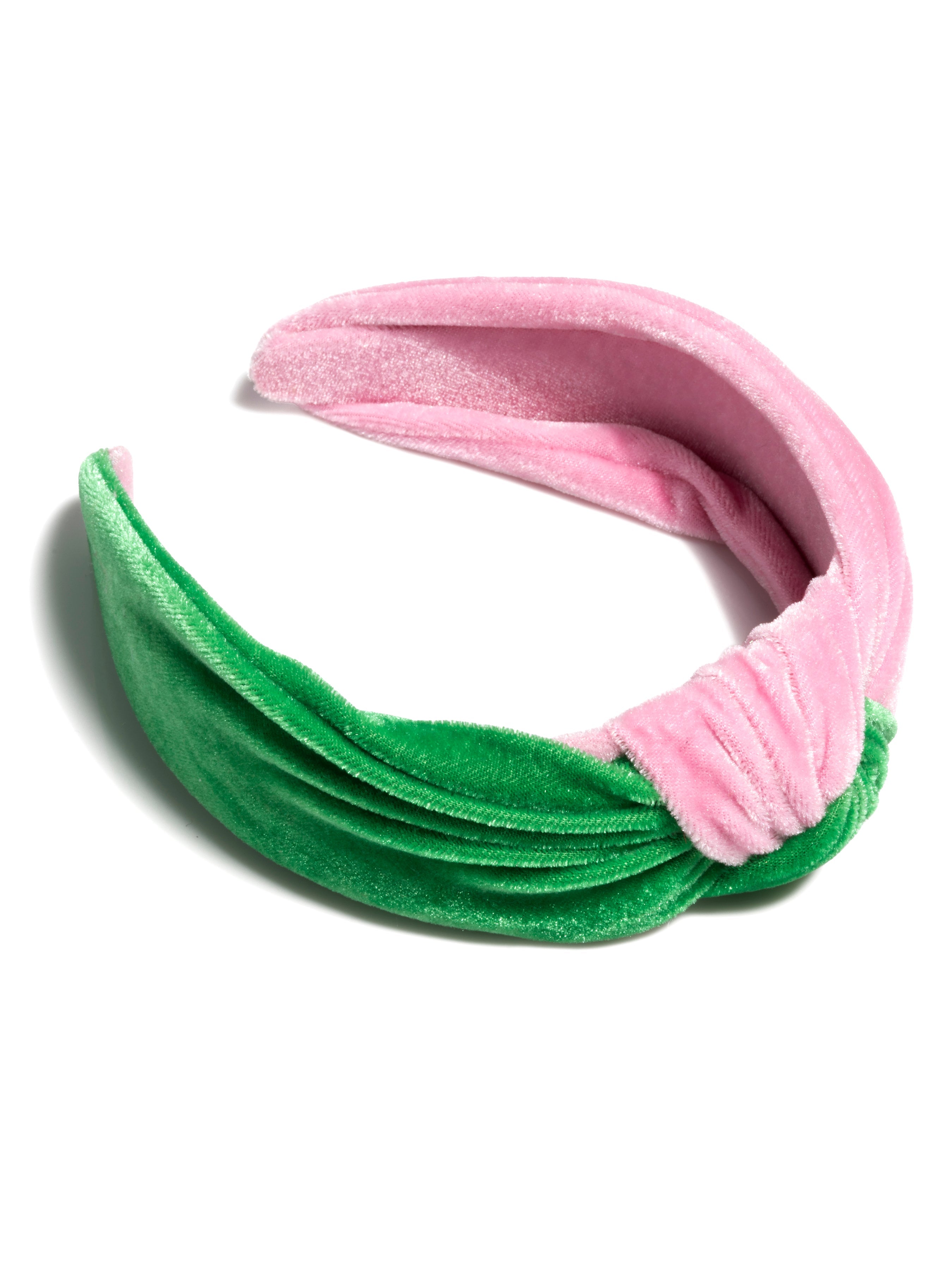 Shiraleah Two Tone Knotted Headband, Green