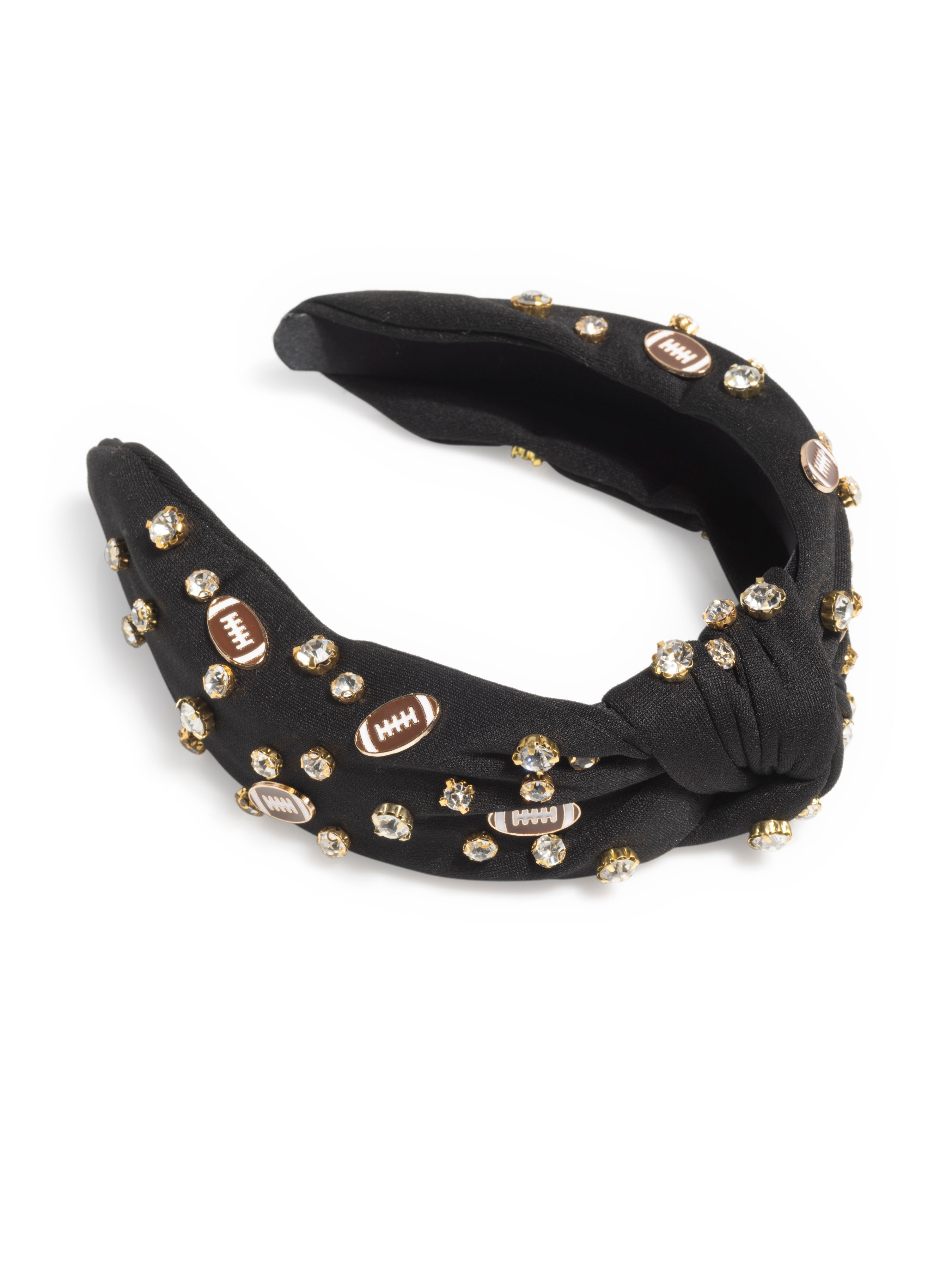 Shiraleah Game Day Charms Knotted Headband, Black