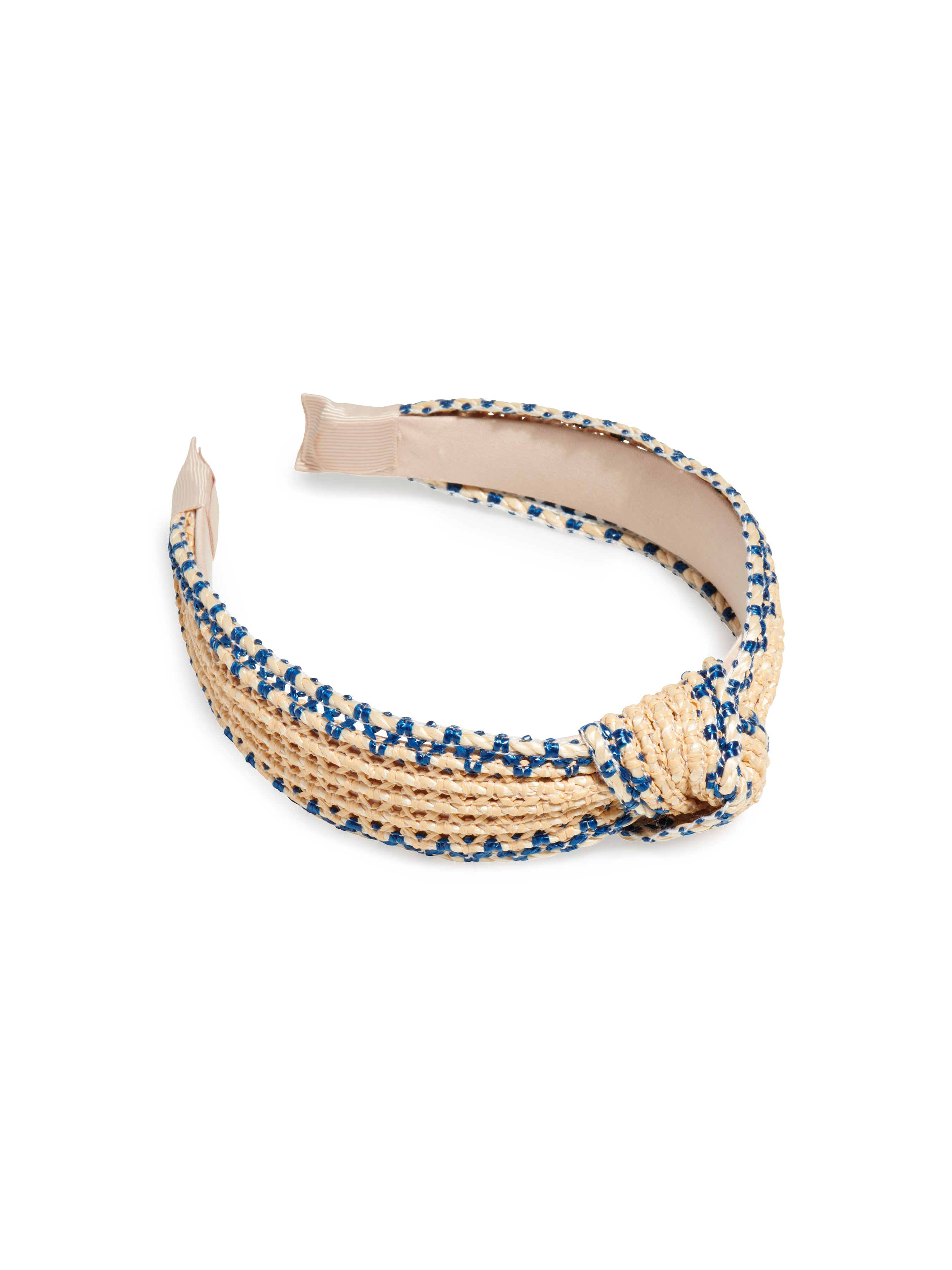 Shiraleah Woven Knotted Headband BLUE