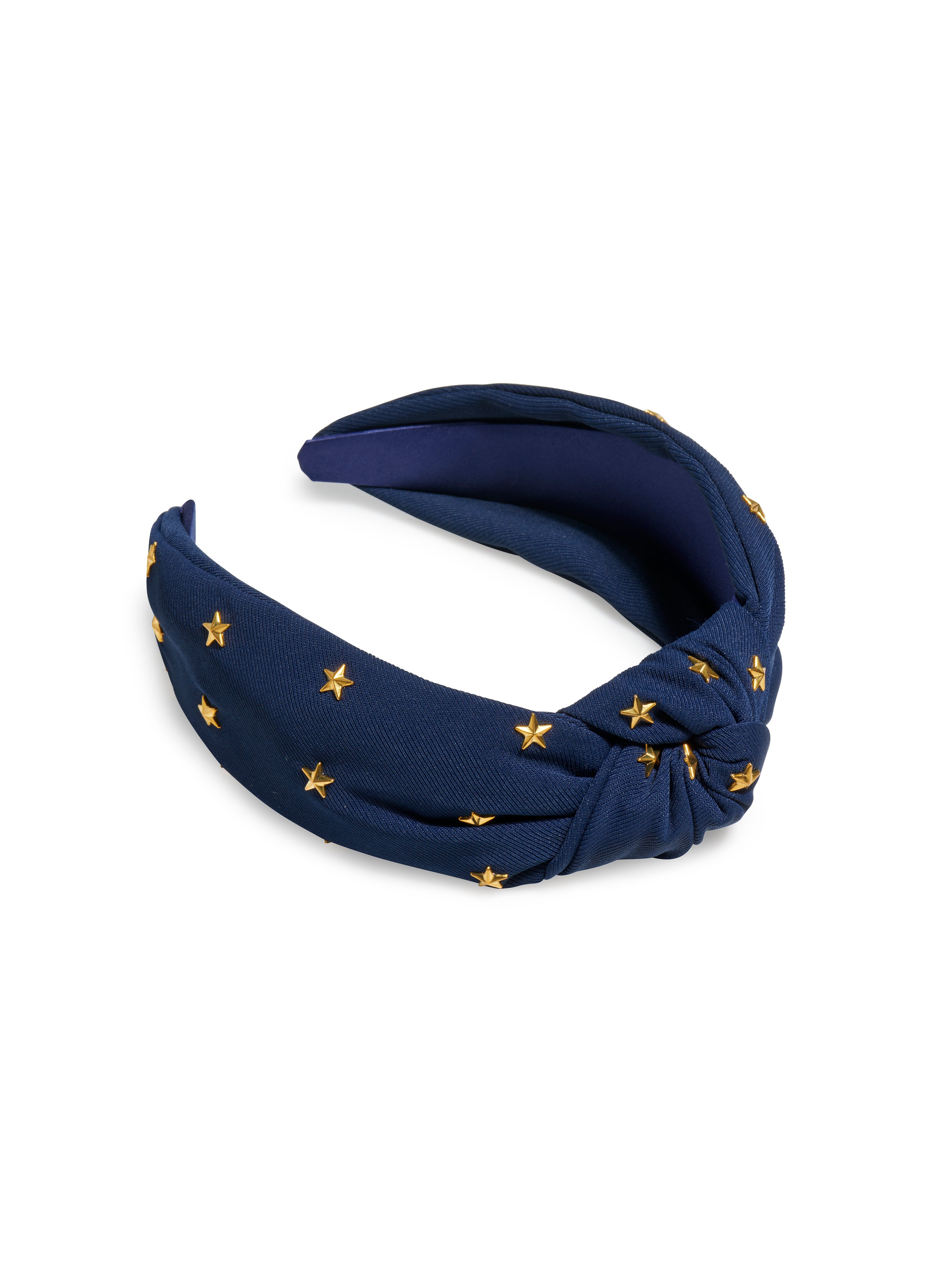 Shiraleah Stars Knotted Headband NAVY