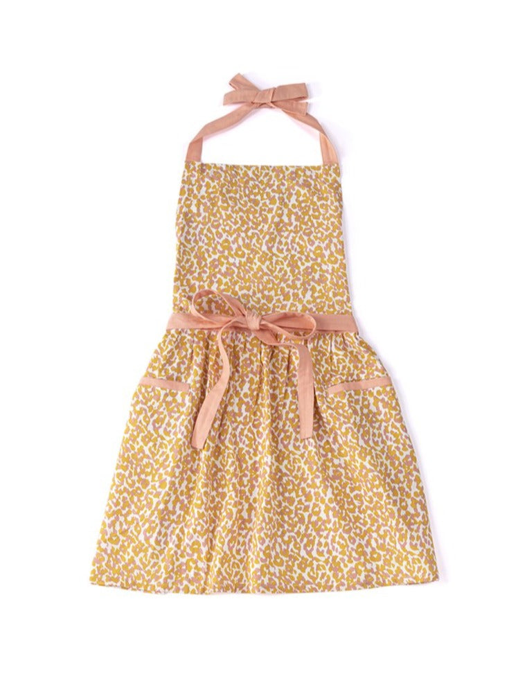 Shiraleah Nora Leopard Print Apron, Multi