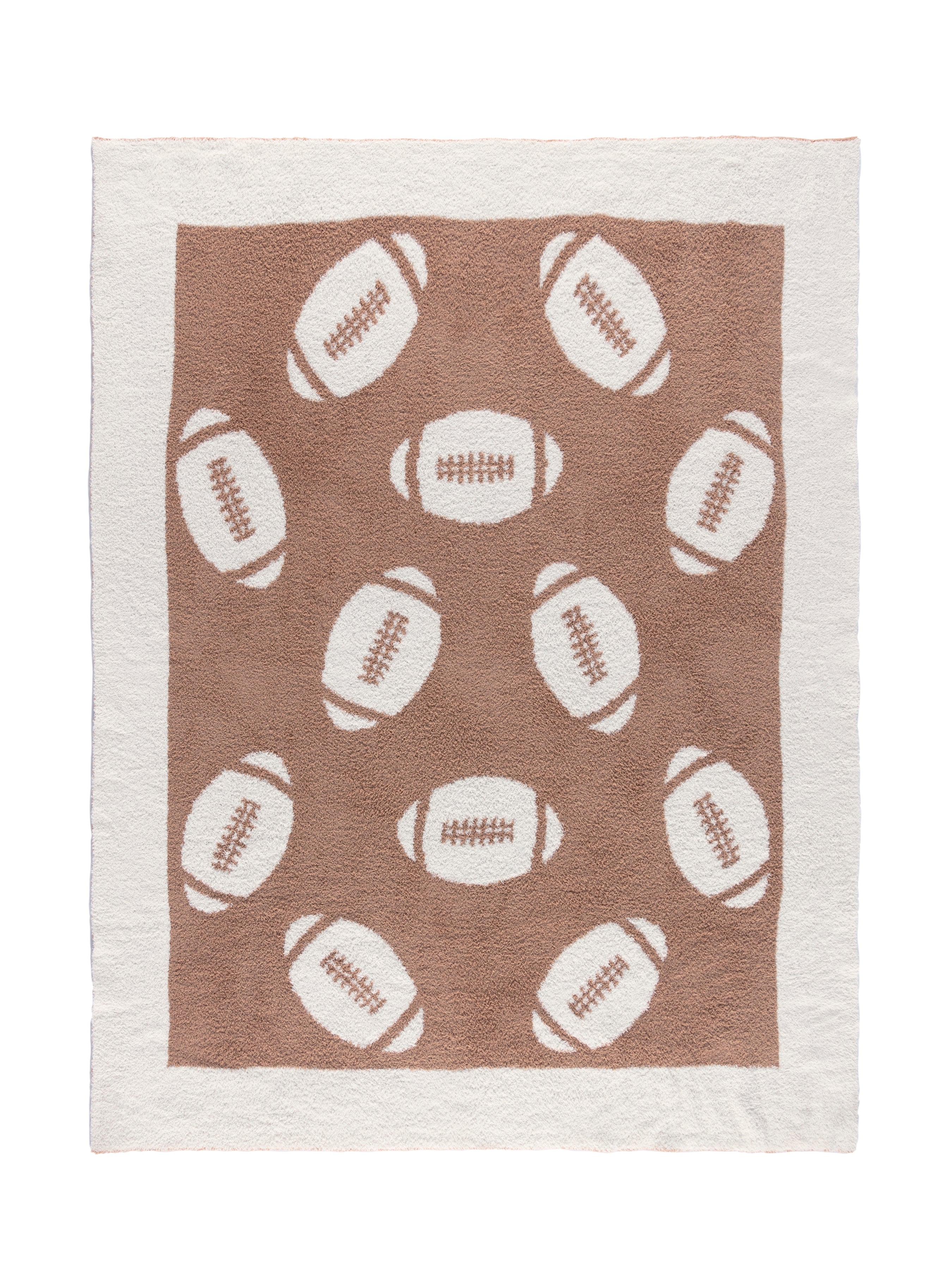 Shiraleah Game Day Reversible Throw, Tan