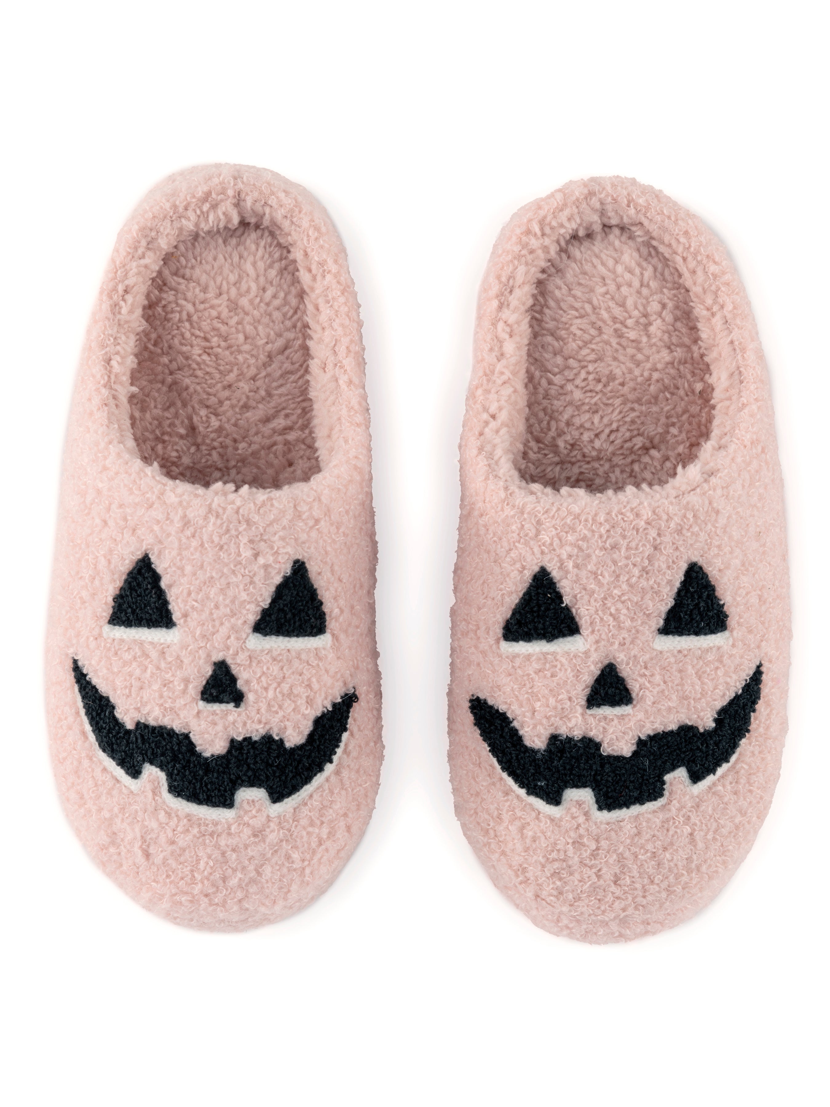 Shiraleah Jack O'Lantern Slippers, Blush BLUSH / S/M