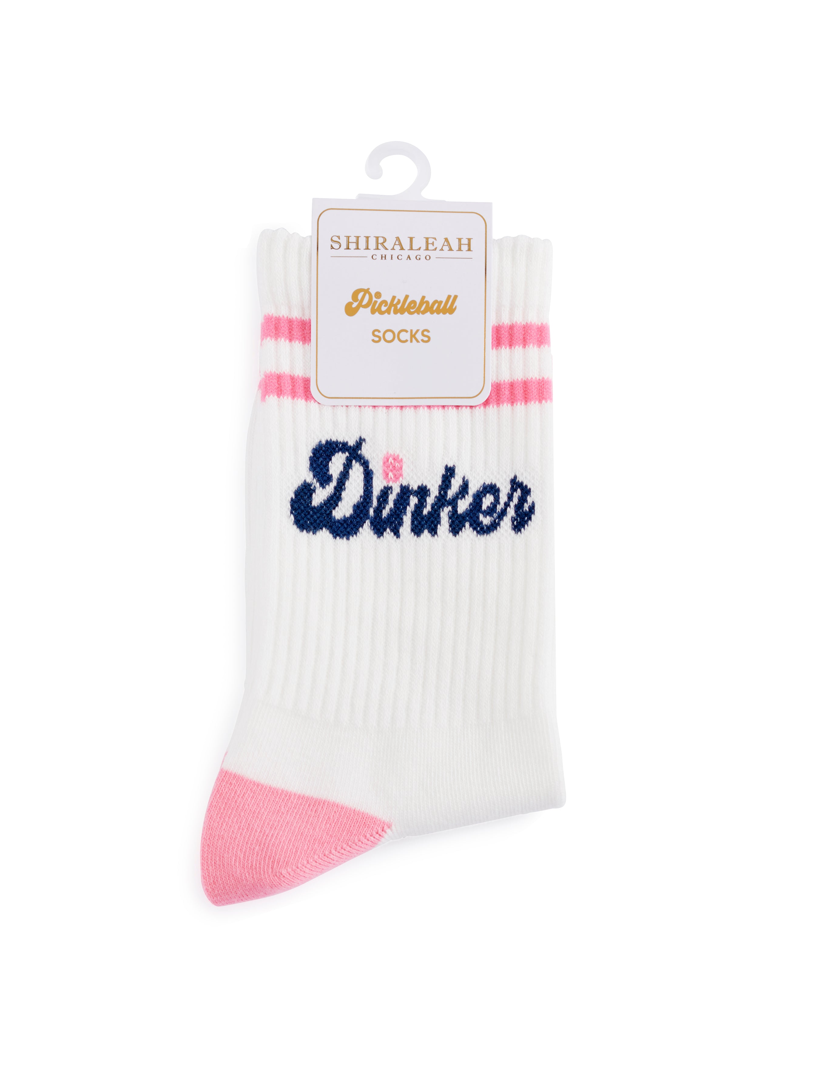 Shiraleah "Dinker" Sport Socks, White