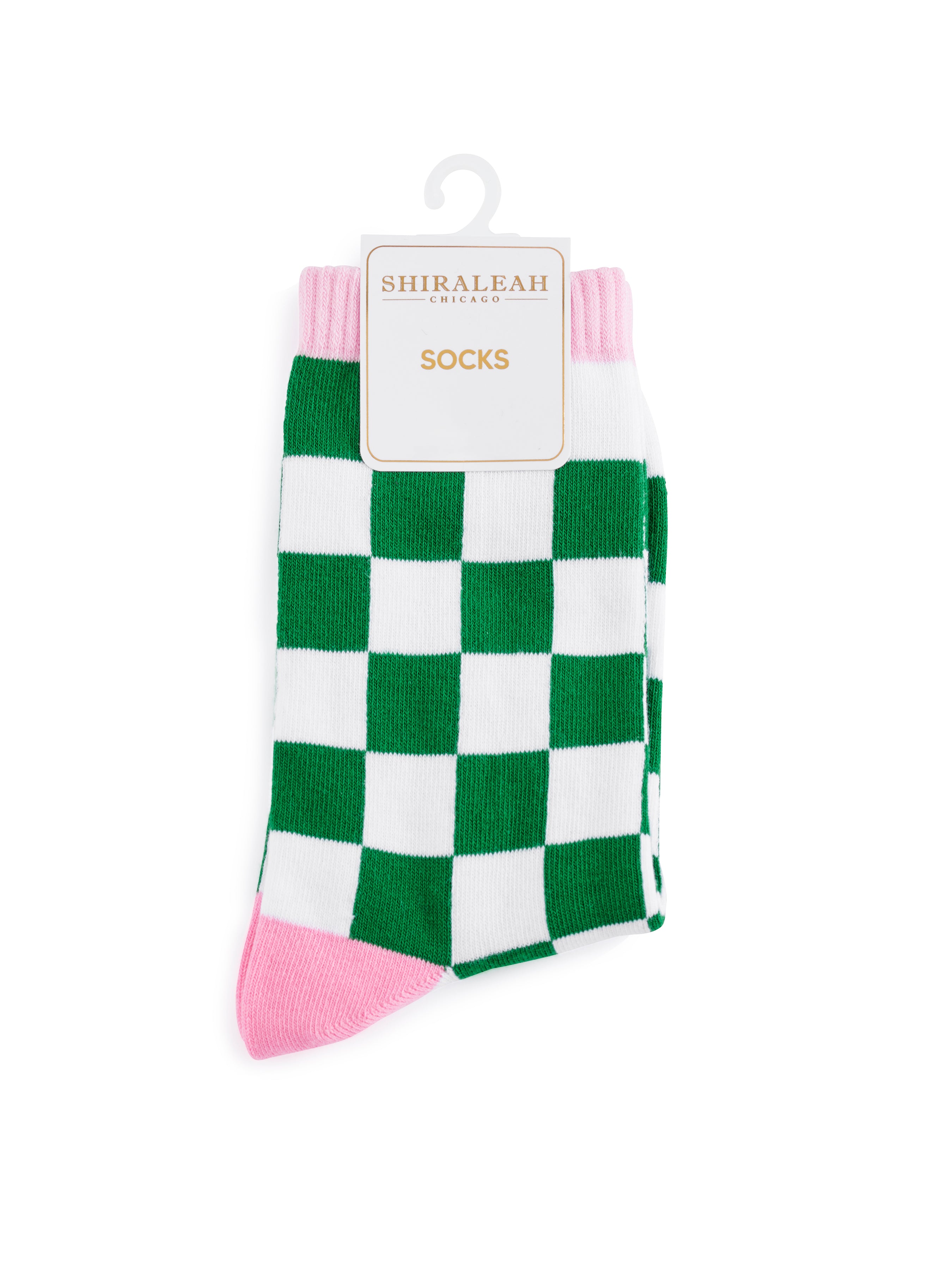 Shiraleah Lucky Check Socks, Multi