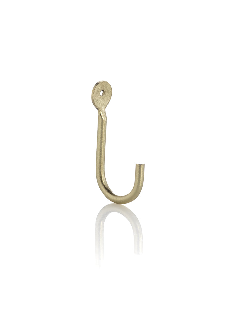 Shiraleah Set Of 12 Luna J Hook, Gold - FINAL SALE ONLY